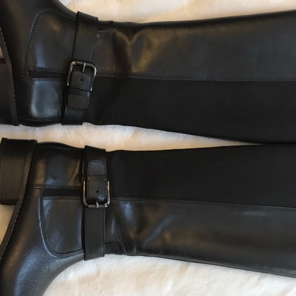 Donald J Pliner Baso Black Leather Boots - Picture 11 of 11